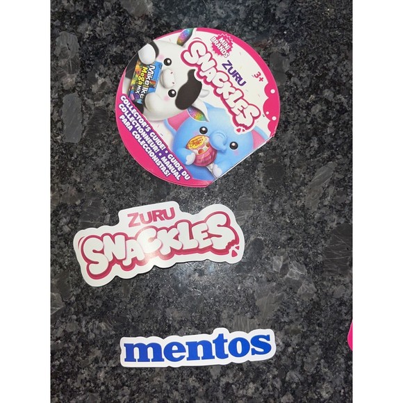 Snackles Unicorn Plush by ZURU 5.5" Ultra Soft Plush HUGH - Picture 4 of 7